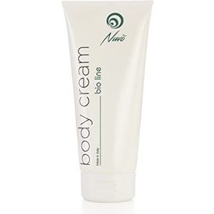 Nuvo' - Biologische lichaamscrème met slakkenslijm 200 ml, tegen striae, hyaluronzuur, aloë, 12 natuurlijke werkzame stoffen, hydraterend, voedend, 100% Made in Italy