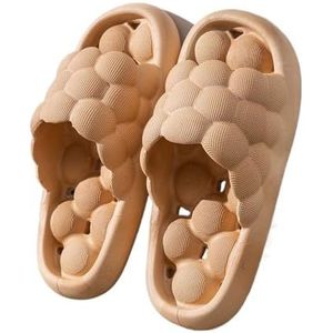 fengqingyunyan0304 Dia's, doucheschoenen voor dames en heren, voor thuis en hotel, voor vrouwen en mannen, Bruin, 45 EU
