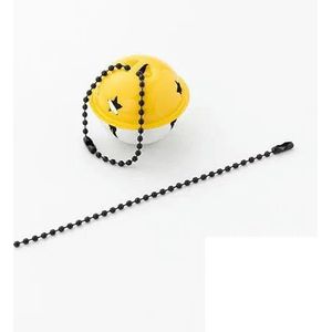 100 stuks 10/12/15CM lengte zwarte bal kralen kettingen past op sleutelhanger/sleutelhanger/poppen/label hand tag connector DIY sieraden maken-12cm