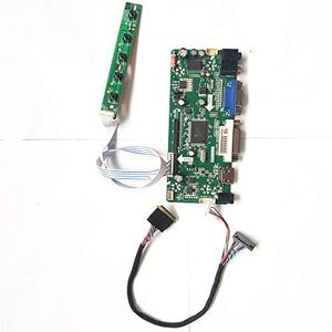 voor HSD101PFW1-A00/A01/A02 HDMI+VGA+DVI LVDS 40Pin WLED 10.1 inch Notebook PC LCD M.NT68676 Screen Controller Board 1024576 DIY kit (HSD101PFW1-A02)