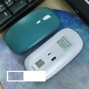 Voor iPad Computer Laptop Tablet Telefoon Kantoor Gaming Muis Oplaadbare Draadloze Bluetooth-compatibele Muis Draagbare Stille Ergonomische Muizen (Daisy)