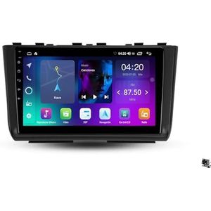 ZWCLSH Android 13 Dubbele Din Autoradio met Draadloze Carplay & Android Auto, BT 5.0, DSP, 10,1 inch QLED Touchscreen Compatibel met Hyundai Creta 2 IX25 2021, Backup Camera, SWC AM/FM Auto Stereo,