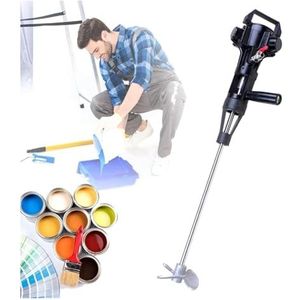 Industriële verfmixer, luchtmixer, 20 liter, instelbare snelheid, geluidsarm en laag verlies, pneumatische verfmixer.