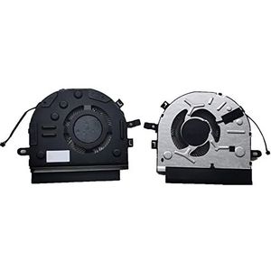 Laptop CPU koelventilator Voor For Lenovo For Flex 5-1470 Zwart