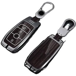 Autosleutel beschermhoes W177 W205 W213 W222 X167 Voor A C E S G Klasse GLC CLE CLA GLB GLS Voor AMG Houten Graan Auto Afstandsbediening Sleutel Case Cover Shell(2)
