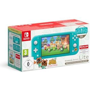 Nintendo - Switch Lite - Spelcomputer - Turkoois - Speciale Editie Animal Crossing