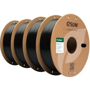 eSUN - PLA Basis - 3D Printer Filament - Zwart - 1KG per Spoel - 1.75mm