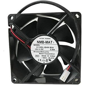 NMB-MAT 8025 3110GL-B4W-B54 0.30A 2-wire power supply chassis fan