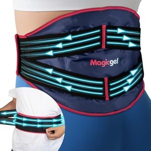 Magic Gel Back Ice Pack - Maximale compressie sport koude kompres wrap voor rug en onderlichaam - herbruikbare warme en koude packs