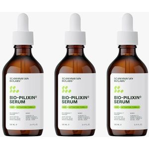 Scandinavian Biolabs Haargroeiserum voor Vrouwen Met Biotine | Natuurlijke Haaruitvalbehandeling Zonder Minoxidil | Haarhergroei Behandeling (3-Pack)
