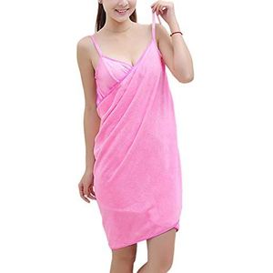 hihey Badjas Badhanddoek Winter Dames Handdoek Wrap Haar Tulband Set Zachte Microvezel Draagbare Spa Douche Bad Wrap Strapless Badhanddoek Slang Jurk Badjas