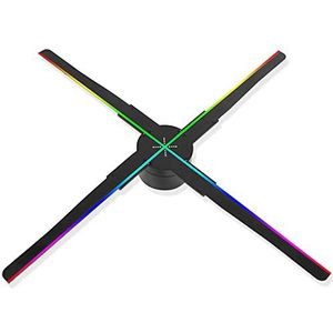 3D-hologram-fankit, 52 cm wifi fan holografische projector 3D LED Sign Reclame Machine Ingebouwde 8G-geheugen 552 Lamp Kralen Ondersteuning MP4 / JPG voor winkels, winkels, vakanties