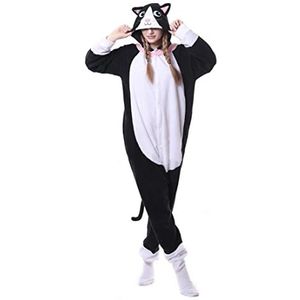 ZKomoL Kigurumi-dierenpyjama, onesie, uniseks voor volwassenen, kostuum voor feestjes en cosplay, L