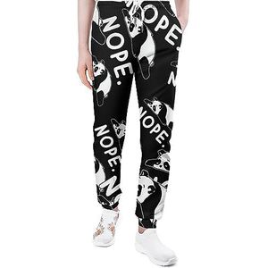 Grappige Luie Panda Joggingbroek voor Mannen Yoga Atletische Jogger Joggingbroek Trendy Lounge Jersey Broek 5XL