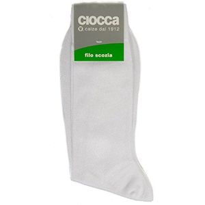 Ciocca Sok van Scotia-katoen, gesponnen onder artikel 881/1, wit, 44-45 EU