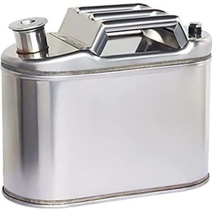 Brandstof Jerrycan - RVS - 5L - 10L - 15L - 20L - Voor Motorfiets Auto's Grasmaaier Kamperen