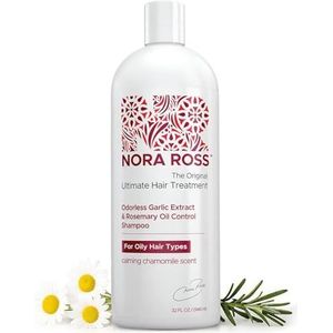The Ultimate Hair Treatment Garlic Shampoo Oily Hair 32 Oz by ""Nora Ross, Inc.