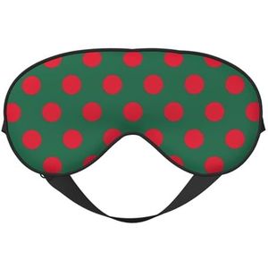 sttung Vlag van Bangladesh Print Travel - Friendly Sleep Soft Eye Mask: compacte, lichtgewicht, verstelbare riem