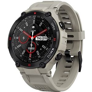 Nuvance - Outdoor Smartwatch K22-45mm - Touch Screen - IP67 Waterdicht - Heren, dames en kinderen (Grijs)