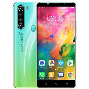 MTGud 80 mobiele telefoon, display 5,0 inch, Android 9.0 OS, Dual SIM Dual Camera, 16 GB ROM, Bluetooth, GPS, wifi, mobiele telefoons (MTGud80-Green)