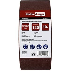 Schuurbanden, 96 stuks, 13 x 451 mm, schuurbandset elk 16 x korrel 40