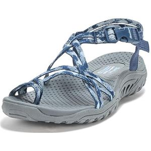 Skechers Reggae-Positive Space sportsandalen, marineblauw, 36 EU, Donkerblauw, 36 EU