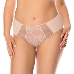 Vivisence Gladde slip voor dames 1044W, Beige, 3XL