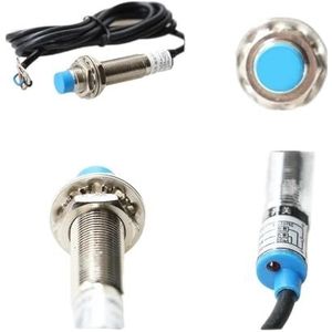 Cylindrical Inductive Proximity Sensor Metal Switch M12 Sn:2/4mm 6-36VDC 90-250VAC NPN PNP NO NC NO+NC Mounting Bracket Optional(Non-flush (4mm),DC 2-WIRE_NO PLUS NC)