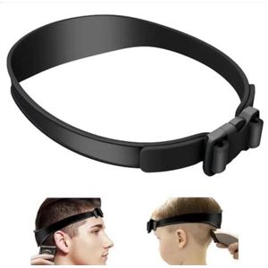 NestNook Hair Trimming Guide Verstelbaar haarknipgereedschap - moeiteloos uitsnijden thuis, zwart, 1 stuk