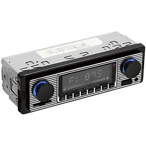 Centeraly autoradio, stereo FM retro radio Smart Player, Bluetooth stereo auto, MP3-speler, USB/WAV/AUX, handsfree bellen, digitale FM-stereoradio