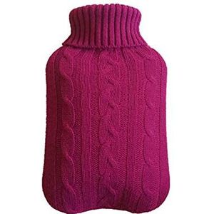 DieffematicRSD Warmwaterkruik 2000 ml water gevulde warmwaterfles zak (Color : Pink)