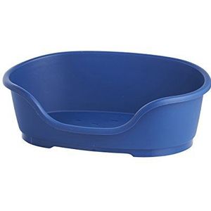 Niet storen Plastic Hond Bed, 50 cm, marineblauw