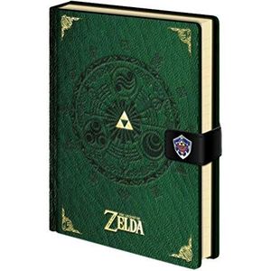 Pyramid International A5 ""The Legend Of Zelda"" Notebook, Groen