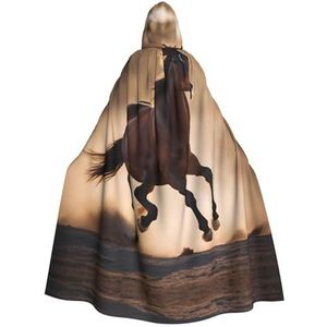 SSIMOO Running Horses Exquisite Vampire Mantel Voor Rollenspel, Gemaakt Voor Onvergetelijke Halloween Momenten En Meer