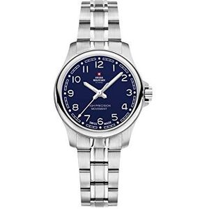 Zwitserse militaire vrouwen analoge kwarts horloge SM30201.18