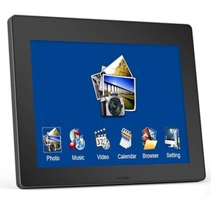 8 Inch Magische Spiegelscherm Videospeler Digitale Fotolijst Met USB SD-videospeler In Lusvideoframe Eenvoudig delen
