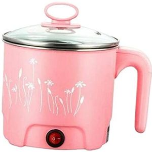 joyMerit Mini elektrische pan kookpan stoompan waterkoker - koken servies - Pink_Dia.18cm