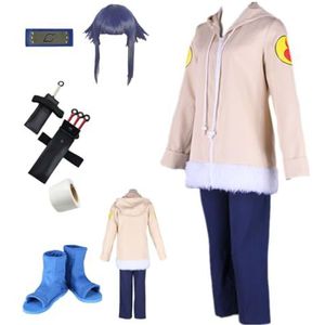 MANMICOS Anime Hinata Cosplay Kostuum Womens kleding feest Halloween pak (2X-Small)