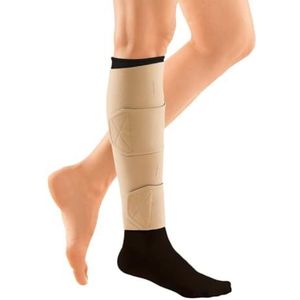 CircAid Juxtalite Onderbeensysteem, eenvoudig te gebruiken, verstelbaar compressieniveau, kledingstuk voor heren en dames, beencirculatie, compatibel met elastische kousen, X-Large (volledige kuit) /