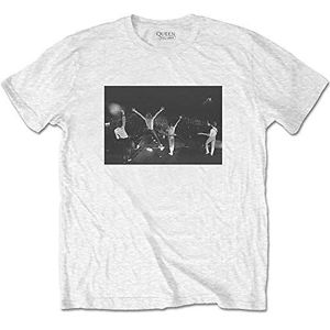 T-Shirt # M Unisex White # Crowd Shot