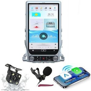 Android 15 Autoradio Navi voor T-oyota Land Cruiser (2016-2020) 13.3 ""Touchscreen Car Multimedia Player met Wireless Carplay GPS Navigatie Bluetooth5.0 HIFI FM 5G-WiFi SWC DSP MIC,6g+128g