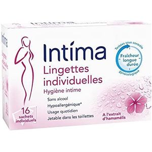 Intima Hygiënische reinigingsdoekjes, 16 stuks (4 stuks)