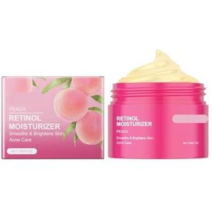 Peach Brightening Moisturizer - Hydraterende En Voedende Crème For Een Stralende Huid, Verzacht Droge, Gevoelige, Herstelt De Barrière, Milde Formule(1PCs)
