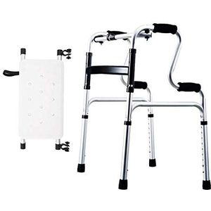 Comfortabele lichtgewicht rollators Staande manduitrusting Wandelaars voor senioren Up voor senioren Volwassene Aluminiumlegering (G 51 * 46 * 72cm) (D 51 * 46 * 72cm) Decoration