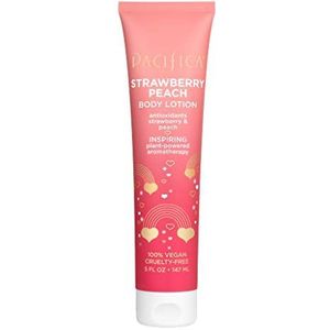 PACIFICA Body Lotion - Aardbei perzik voor vrouwen 5 oz Body Lotion, Roze