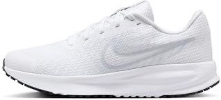 Nike - Run Defy - Hardloopschoenen - Wit/Puur Platinum/Zwart - Mesh/Foam