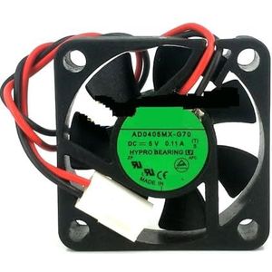 Voor AD0405MX-G70 4cm DC 5V 0.11A 4010 40 * 40 * 10mm Server Inverter PC Behuizing Koeling Stille Ventilator