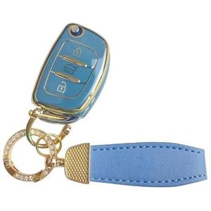 Autosleutel beschermhoes Voor Hyundai Voor Solaris Creta Ix25 Voor Kona Voor Tucson Voor Sonata FE I40 Voor Elantra Ix35 I20 Ix45 HB20 Voor Accent Auto Flip Key Case Cover Sleutel Shell(5)