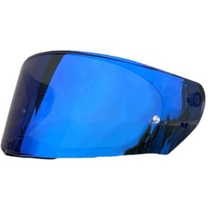 Motorhelm vizier lens, Helmvizier, FF320 Vizier UV-beschermd for LS2 FF328 FF353 FF800 Volledig gezichtshelm Vizier Vervangende zonnebrandcrème Windscherm (alleen for gebruik overdag)(Blue-day Use Onl