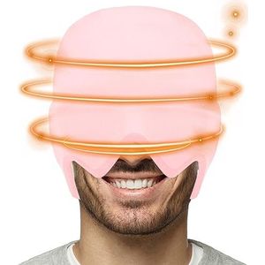 Gel Ice Headache Hoed - Flexibele Migraine Ice Head Wrap - Draagbaar Ijspak, Zacht en Flexibel Koud Kompres voor spanning, Stress, Langdurige Koeling IJstherapie Rockia